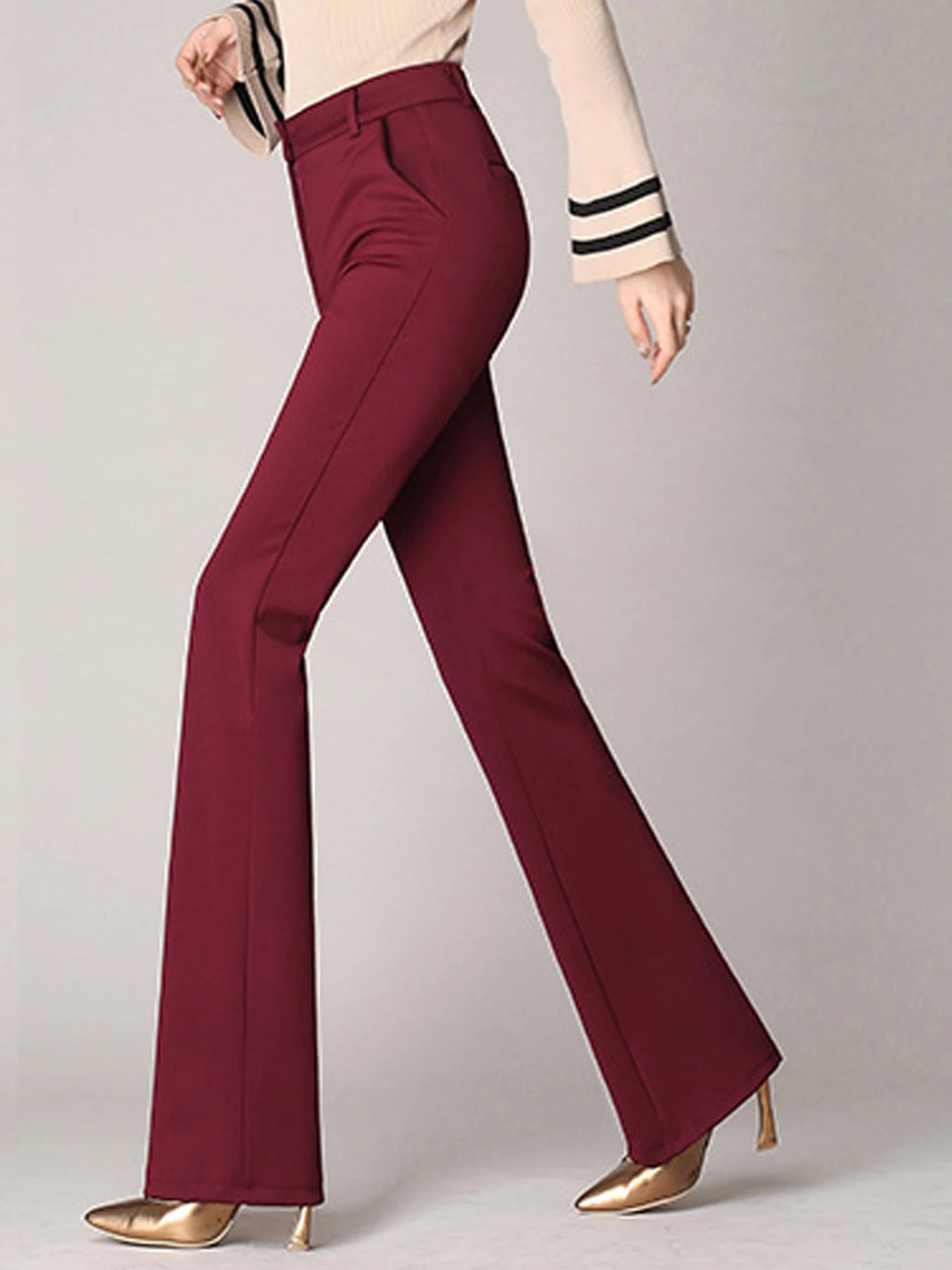 Business Flare Casual Pants