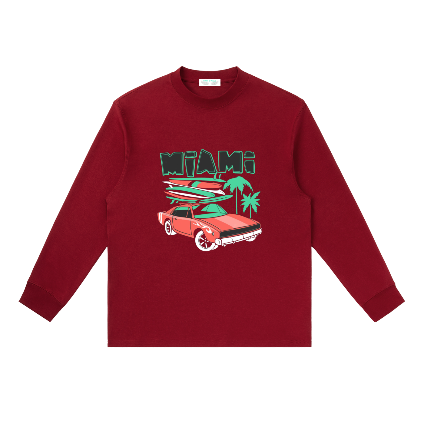 Essential Crewneck Long-Sleeve T-Shirt