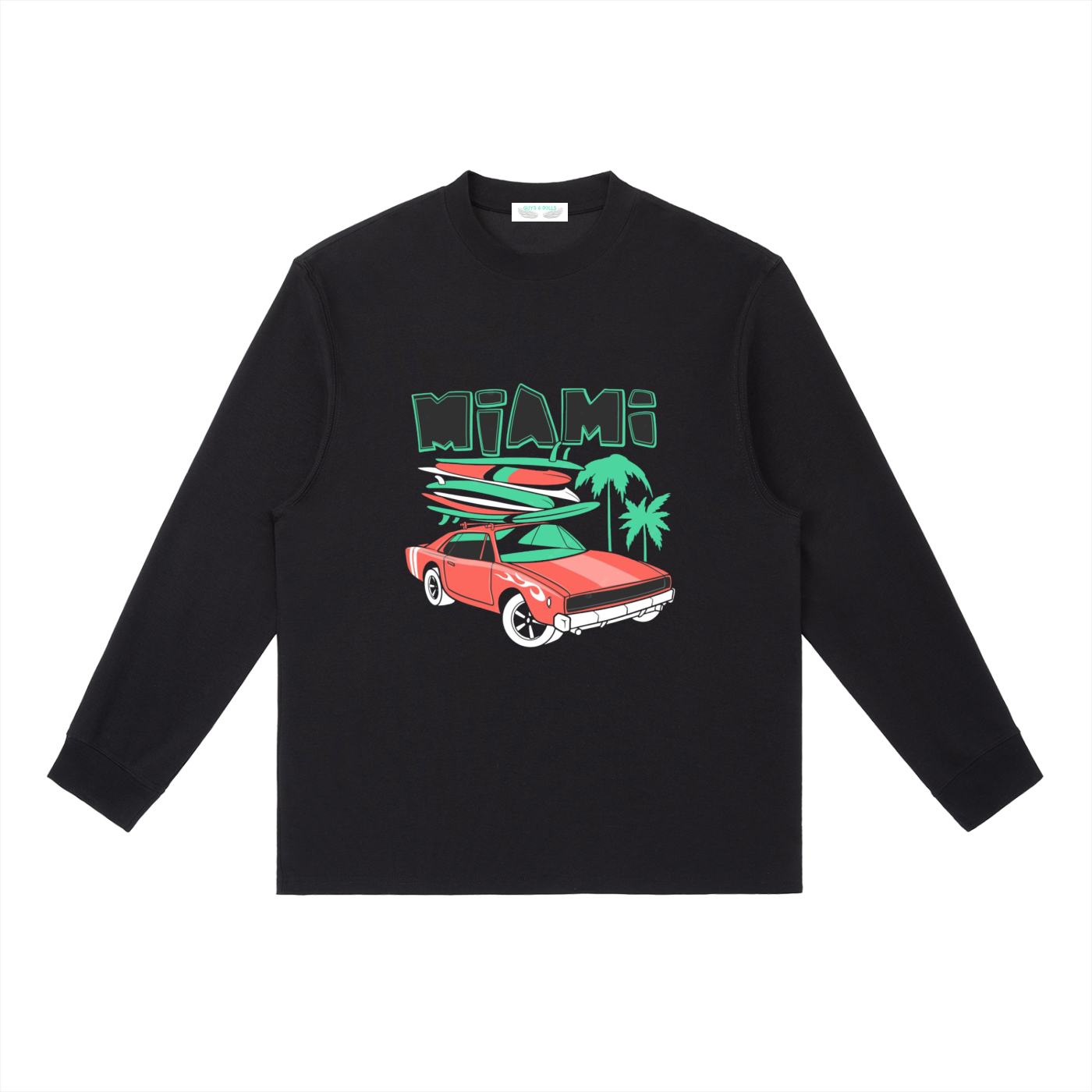 Essential Crewneck Long-Sleeve T-Shirt
