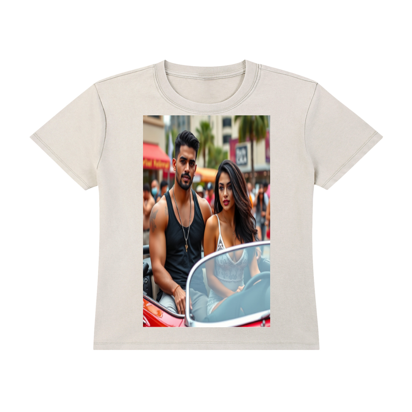 Vintage Wash Drop Shoulder T-shirt