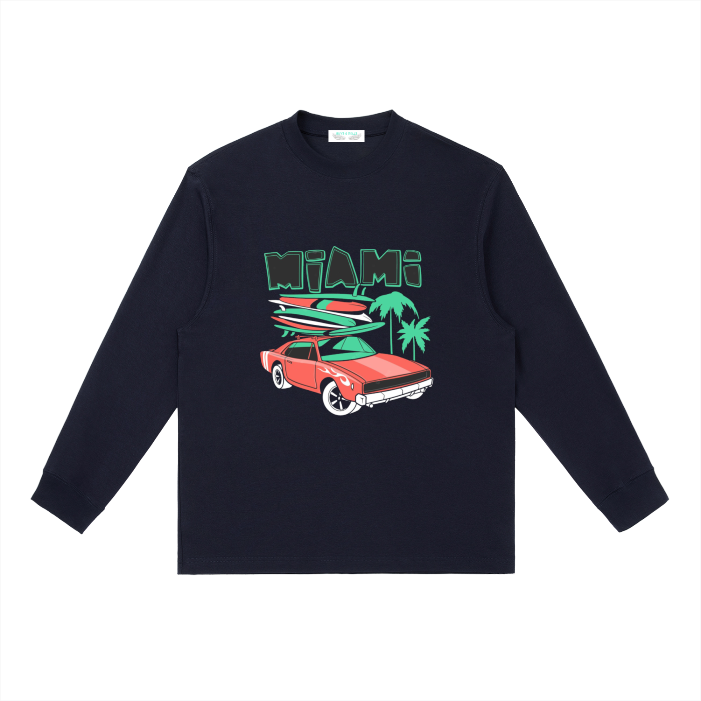 Essential Crewneck Long-Sleeve T-Shirt