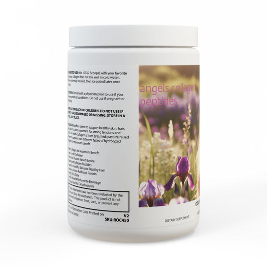 Angels Collagen Peptides Type I & III Supplement (350g, 12.3oz)