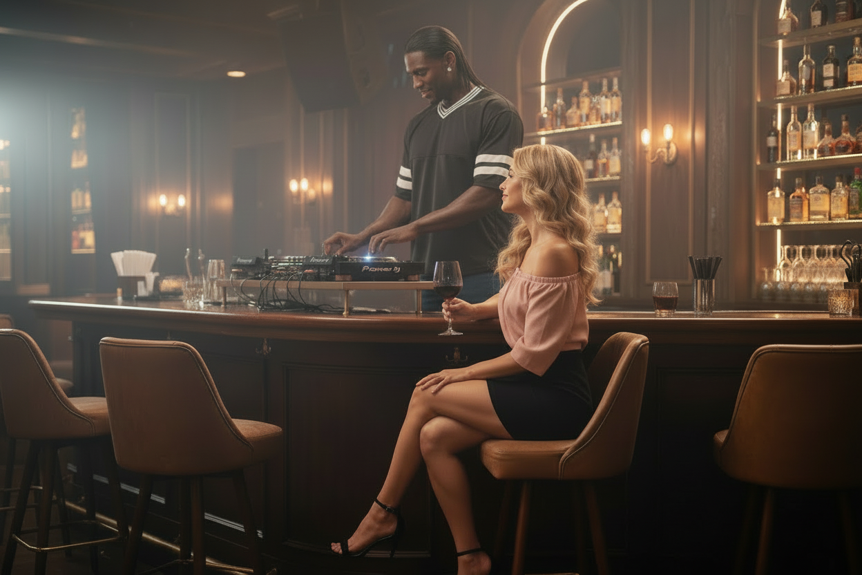 Taped Mesh Boxy T-Shirt