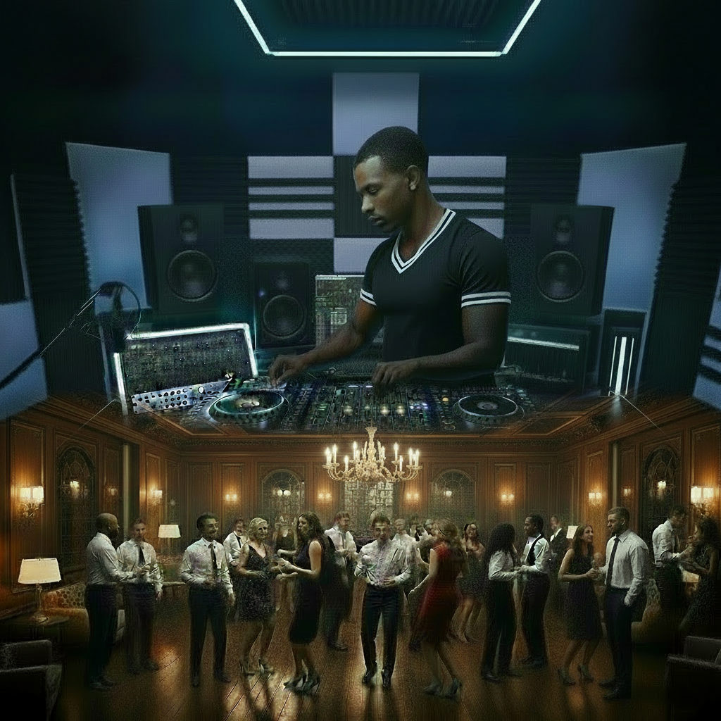 Taped Mesh Boxy T-Shirt