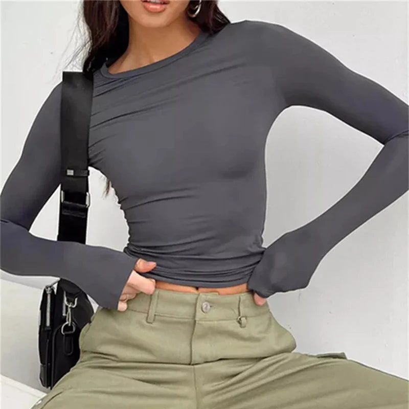 Bodycon Sexy Long Sleeve T-Shirt