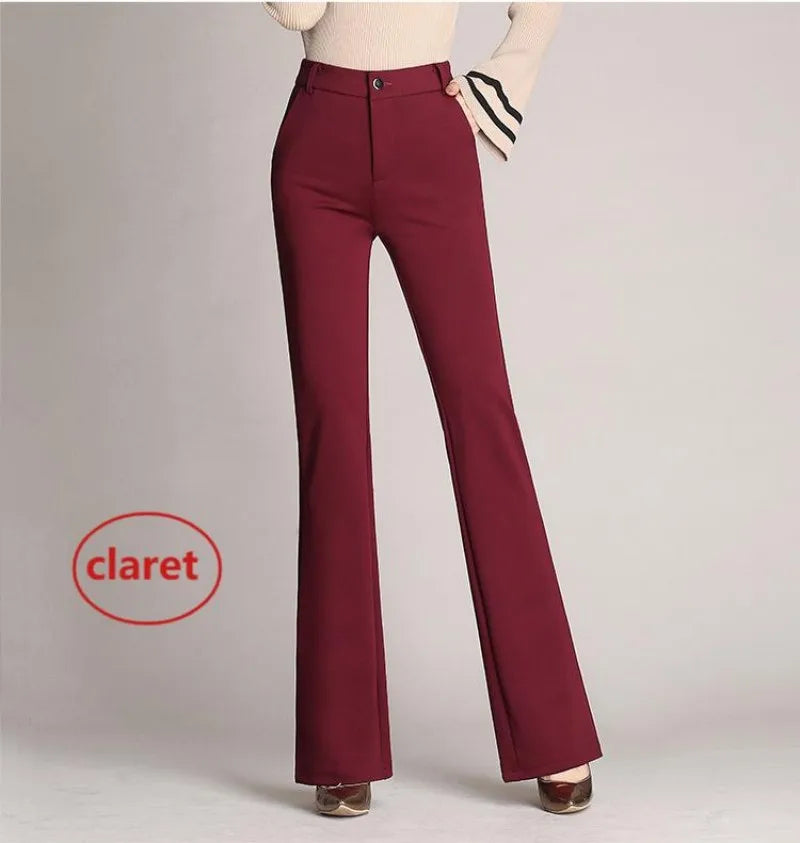 Business  Flare Casual Pants
