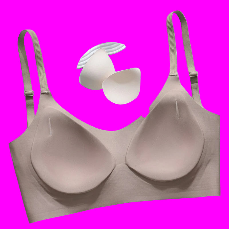Ultra-Thin Breathable Bra 34-42BCD Charming Wireless Seamless Adjustable straps