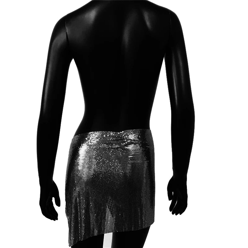 Mini Sequin Skirt