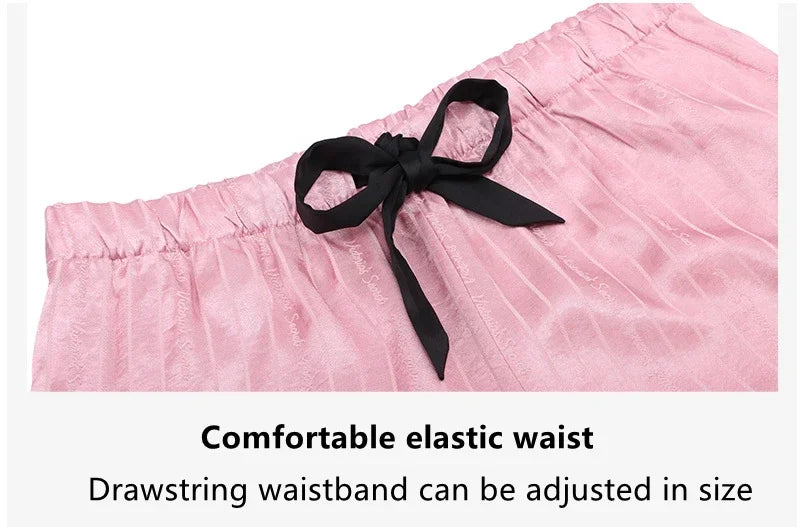 Collared Silk Pajama Set