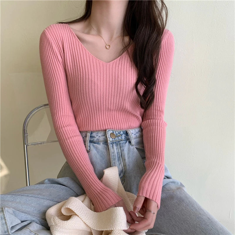 FEMME JERSEY PULLOVER SWEATER