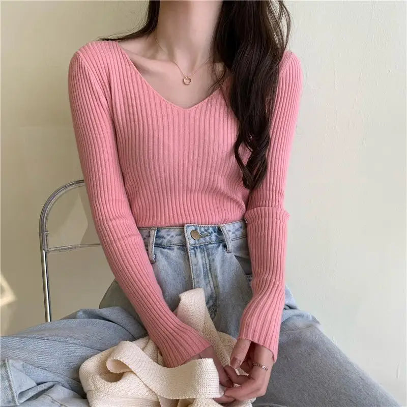 FEMME JERSEY PULLOVER SWEATER