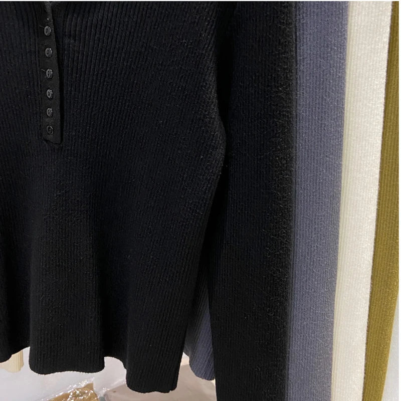 Sexy Winter V-Neck Sweater