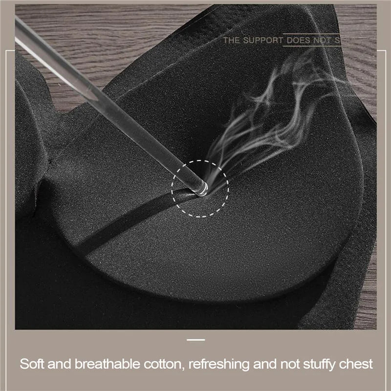 Deep U Plunge Backless Bra