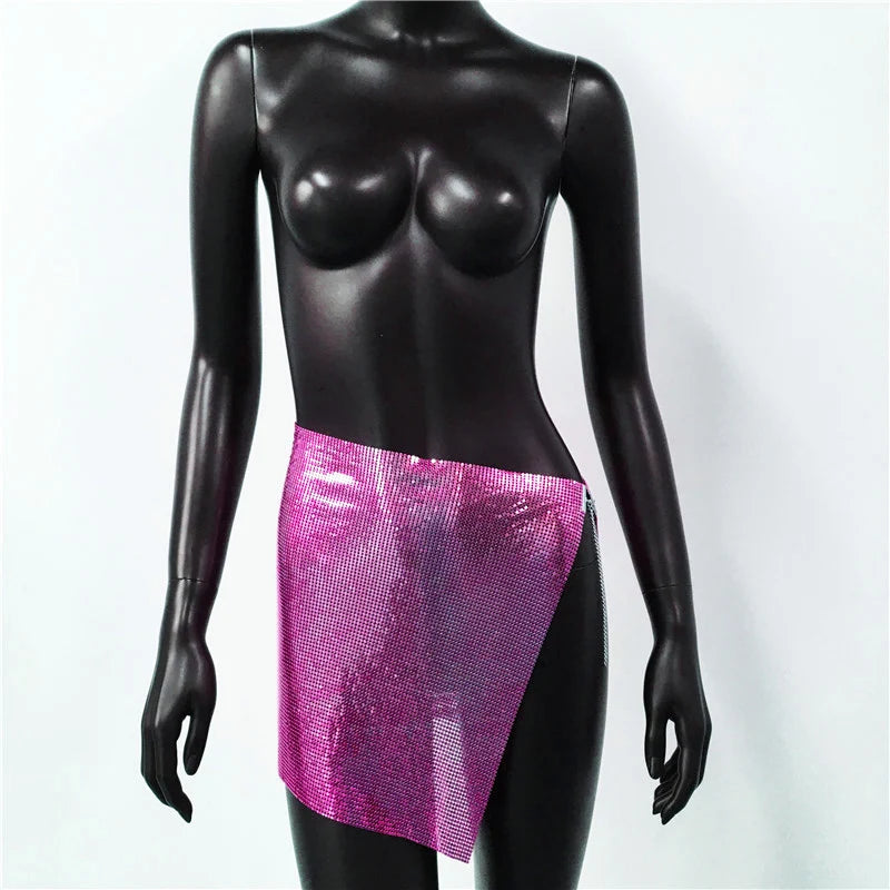 Mini Sequin Skirt