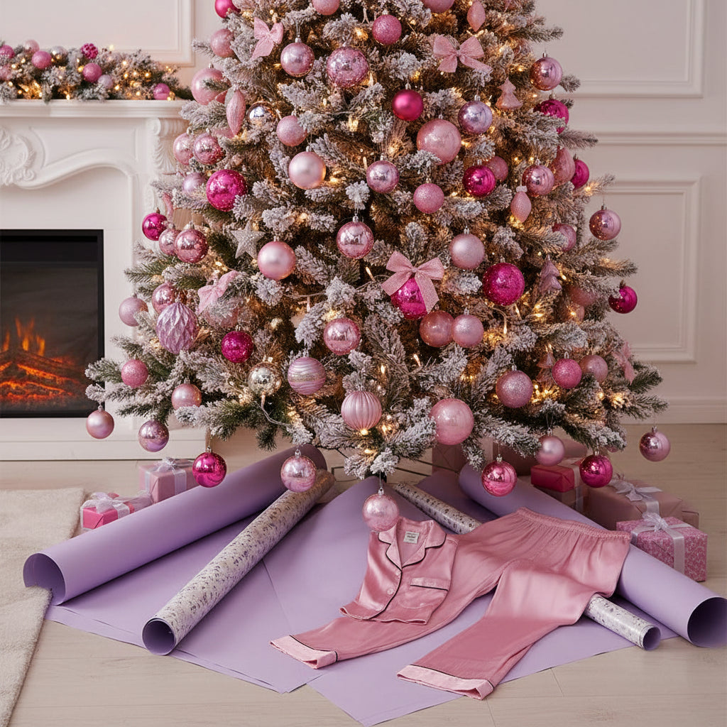 Collared Silk Pajama Set