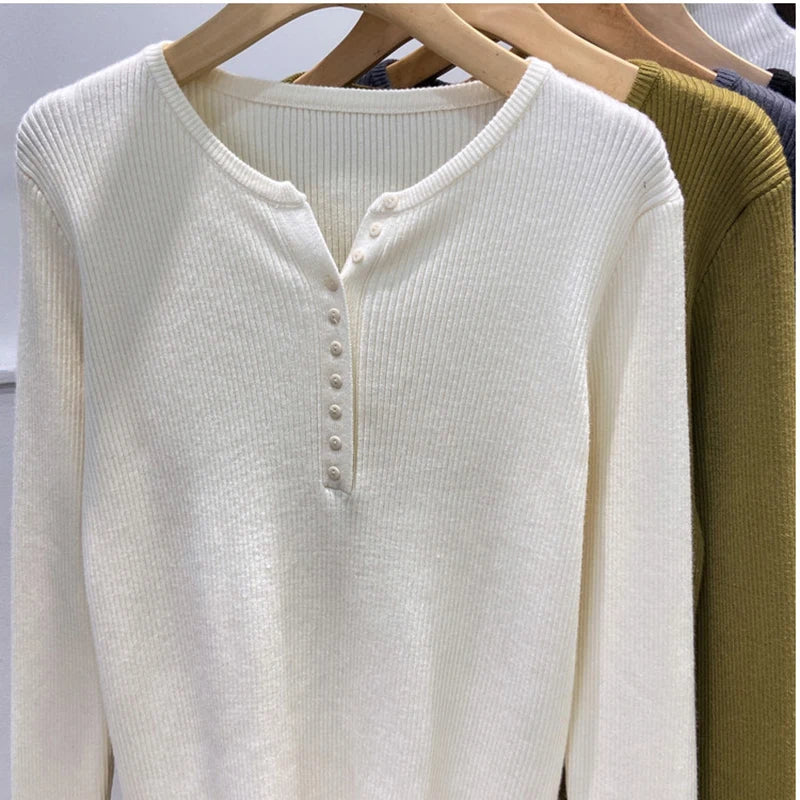 Sexy Winter V-Neck Sweater