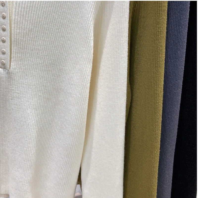 Sexy Winter V-Neck Sweater