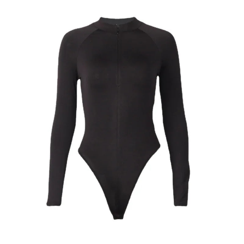 Sexy Long Sleeve Bodycon  Bodysuit