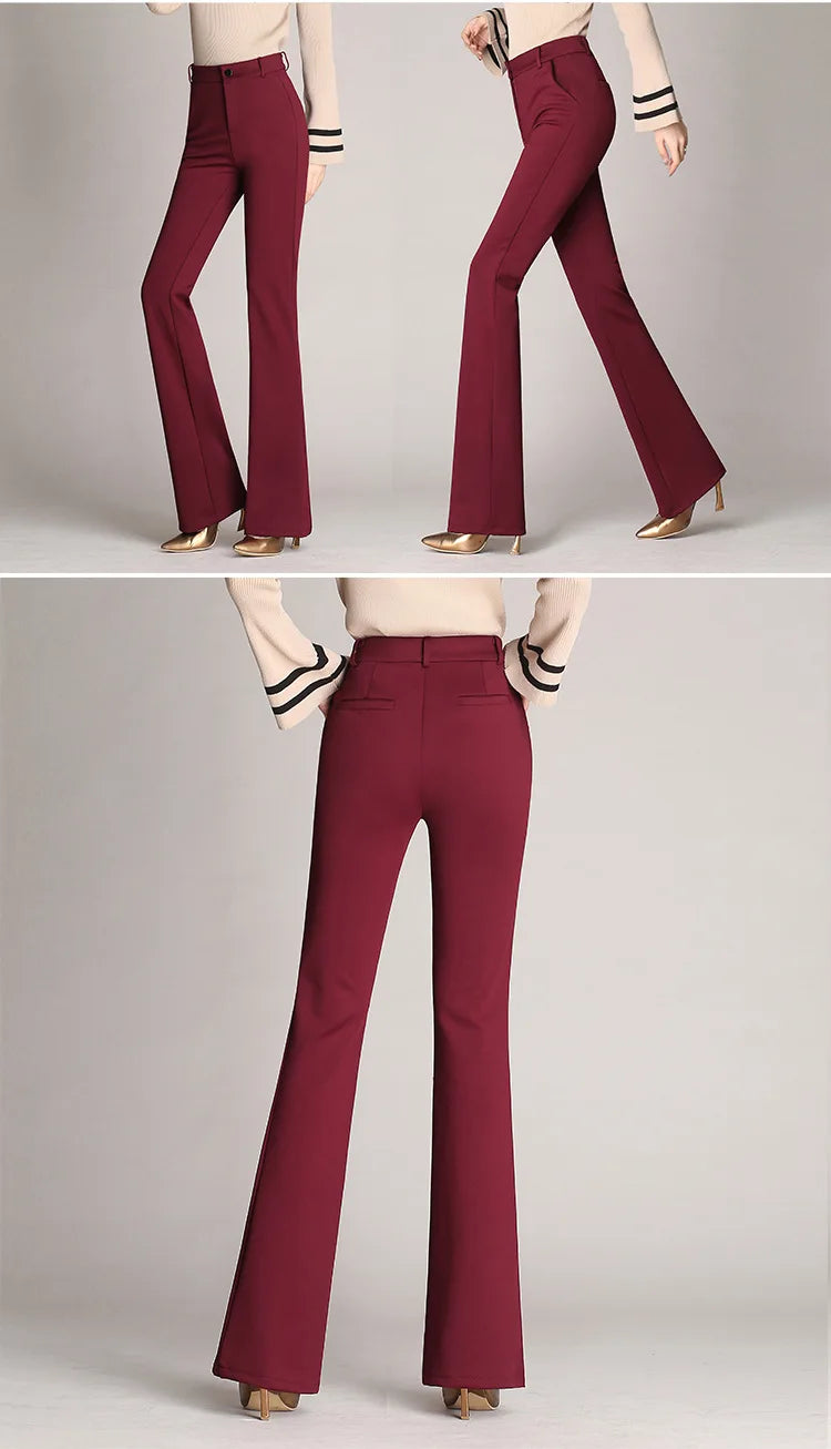 Business  Flare Casual Pants