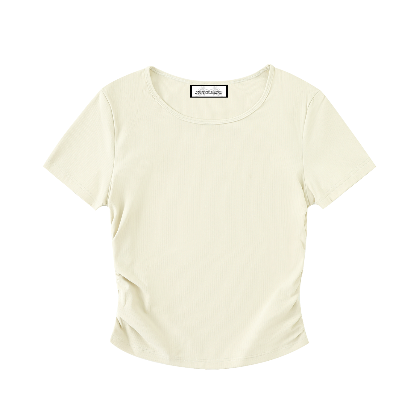 Ruched Bodycon Crop Top