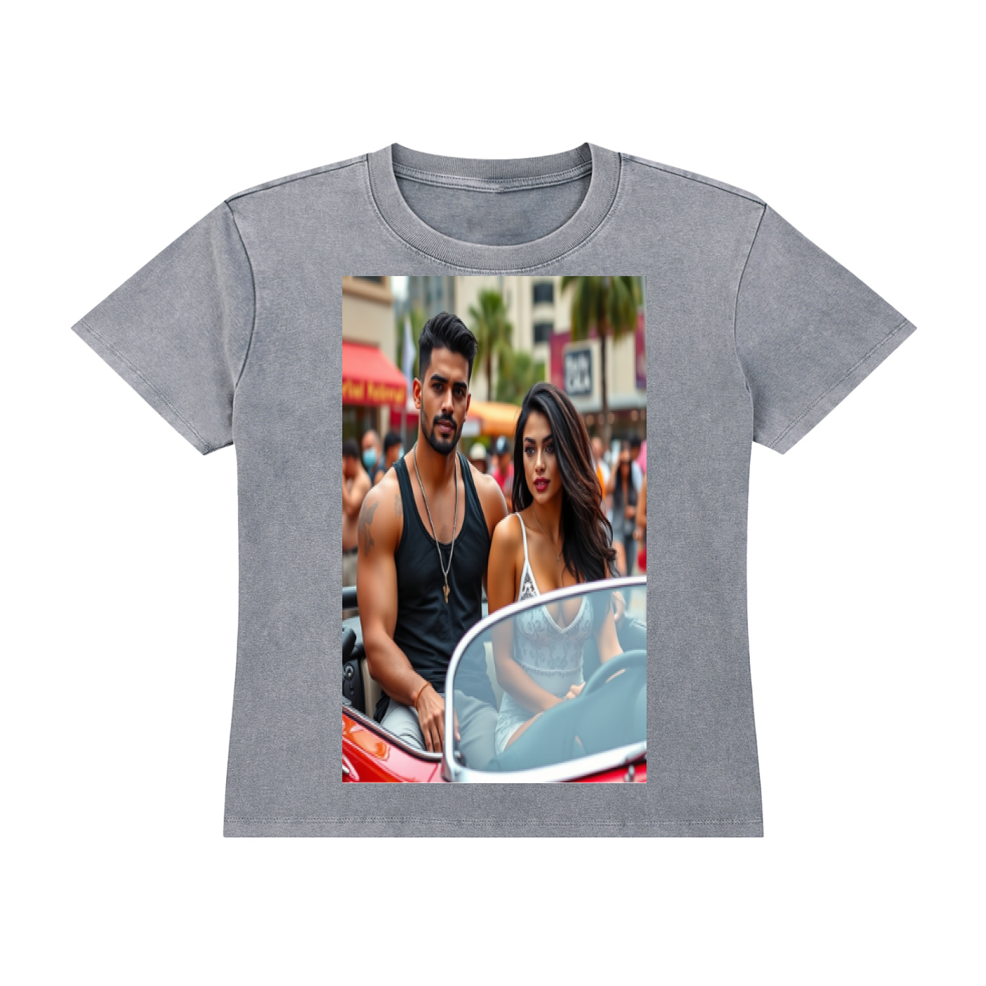 Vintage Wash Drop Shoulder T-shirt