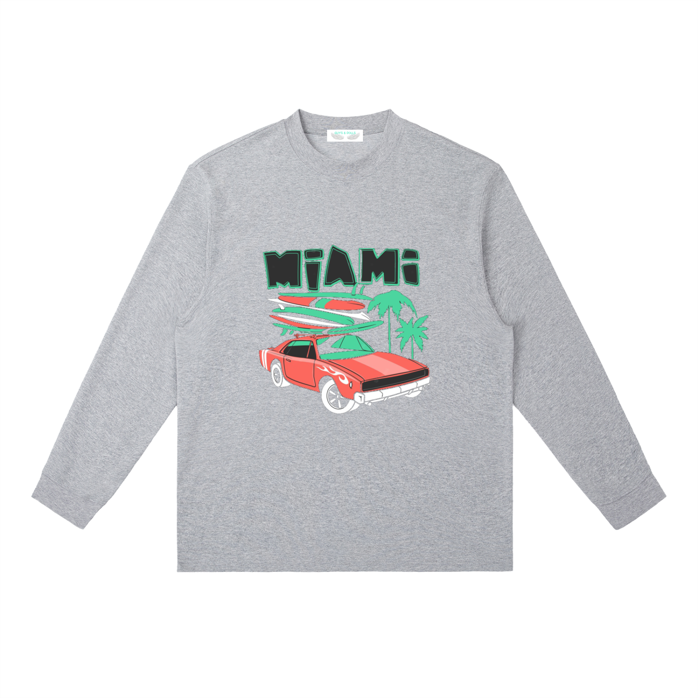 Essential Crewneck Long-Sleeve T-Shirt