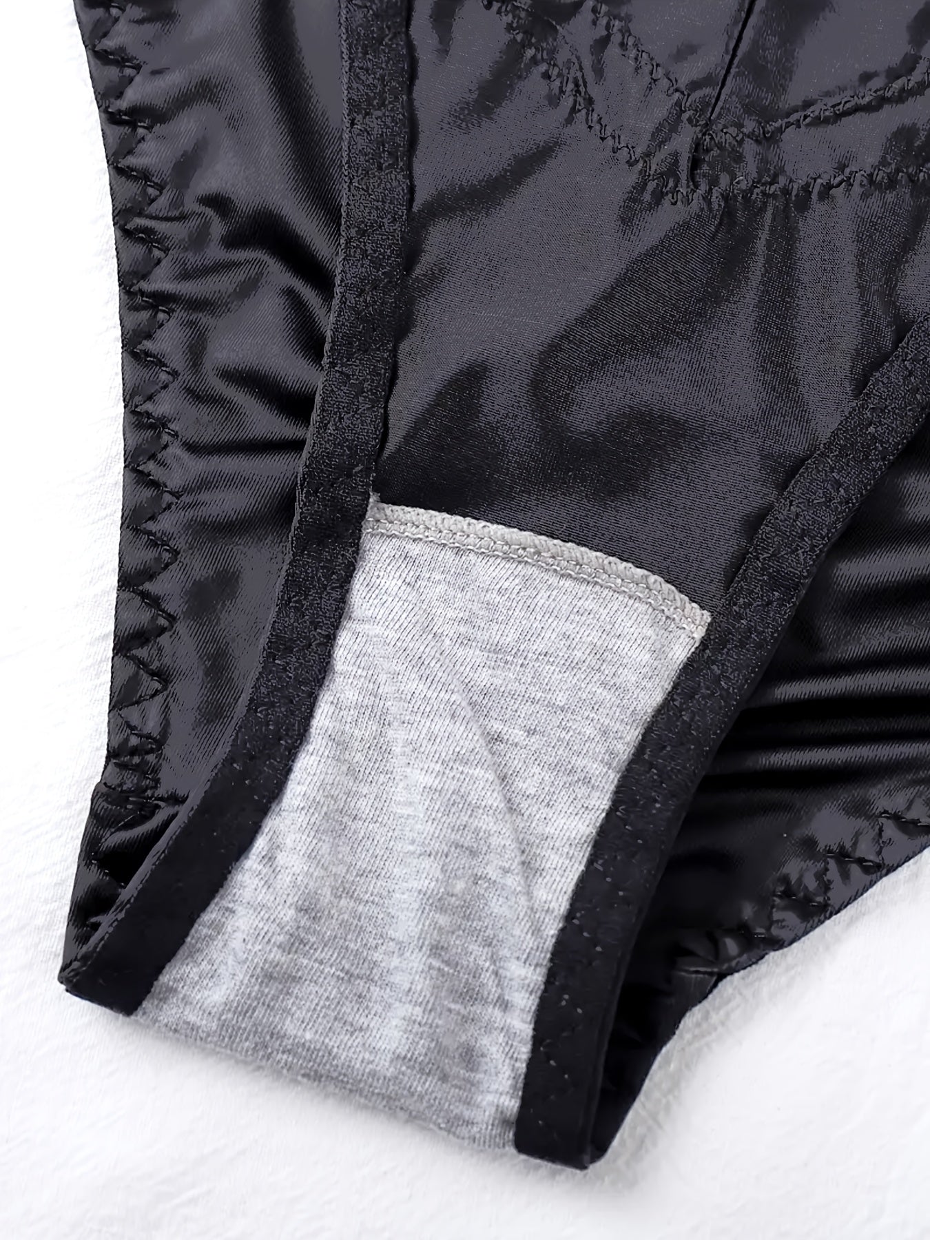 5  Panties  Luxury Satin Mid-Rise