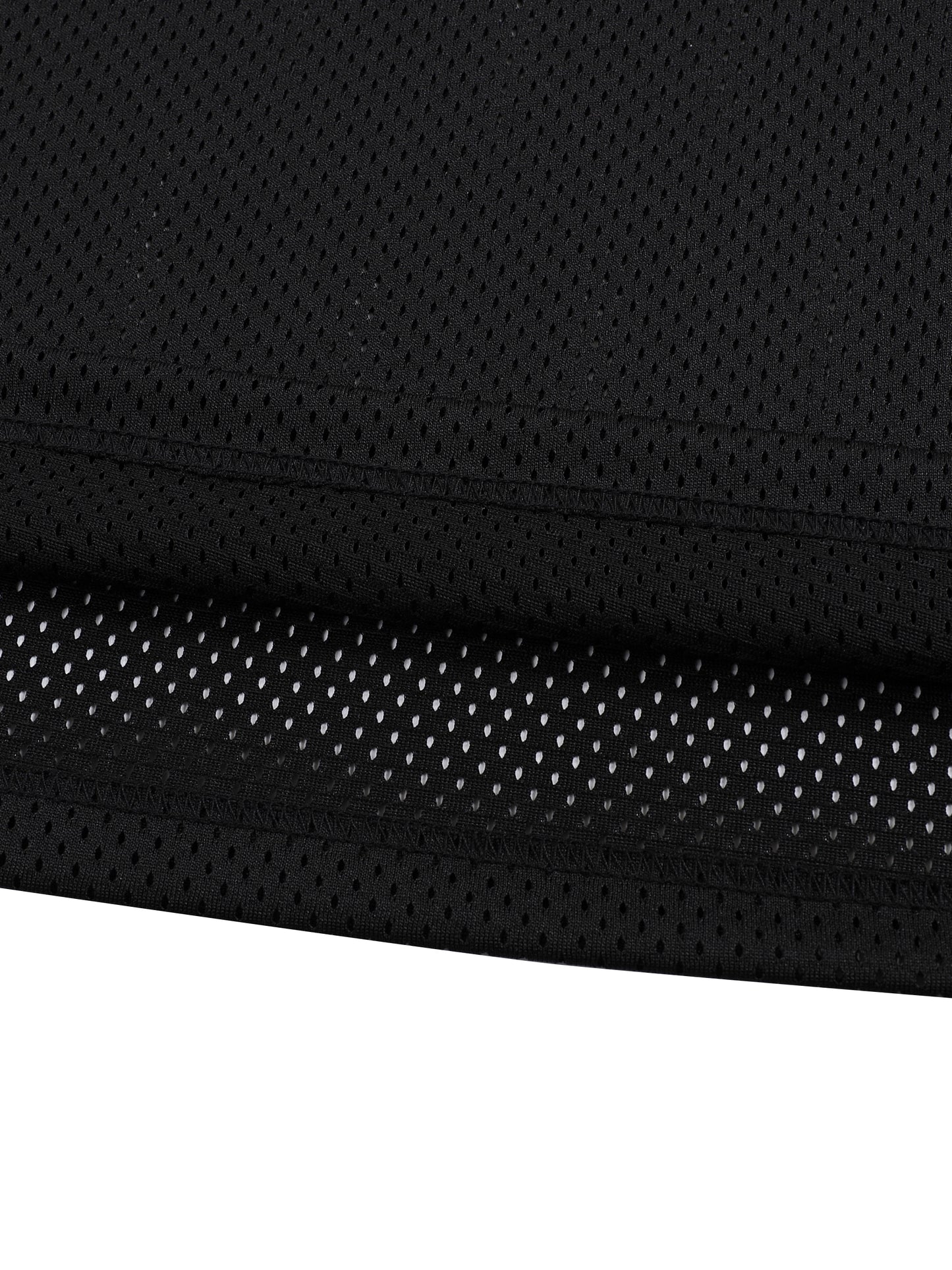 Taped Mesh Boxy T-Shirt