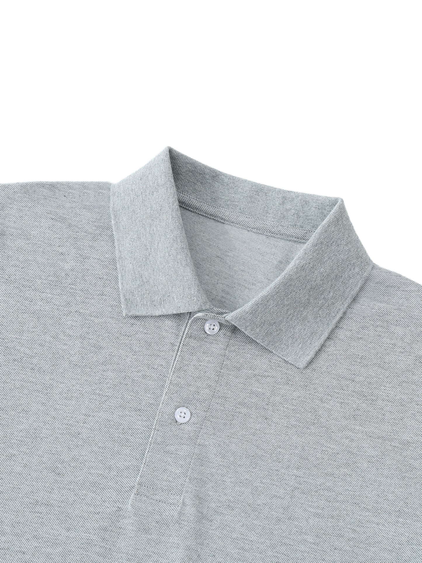 Essential Cropped Polo Shirt